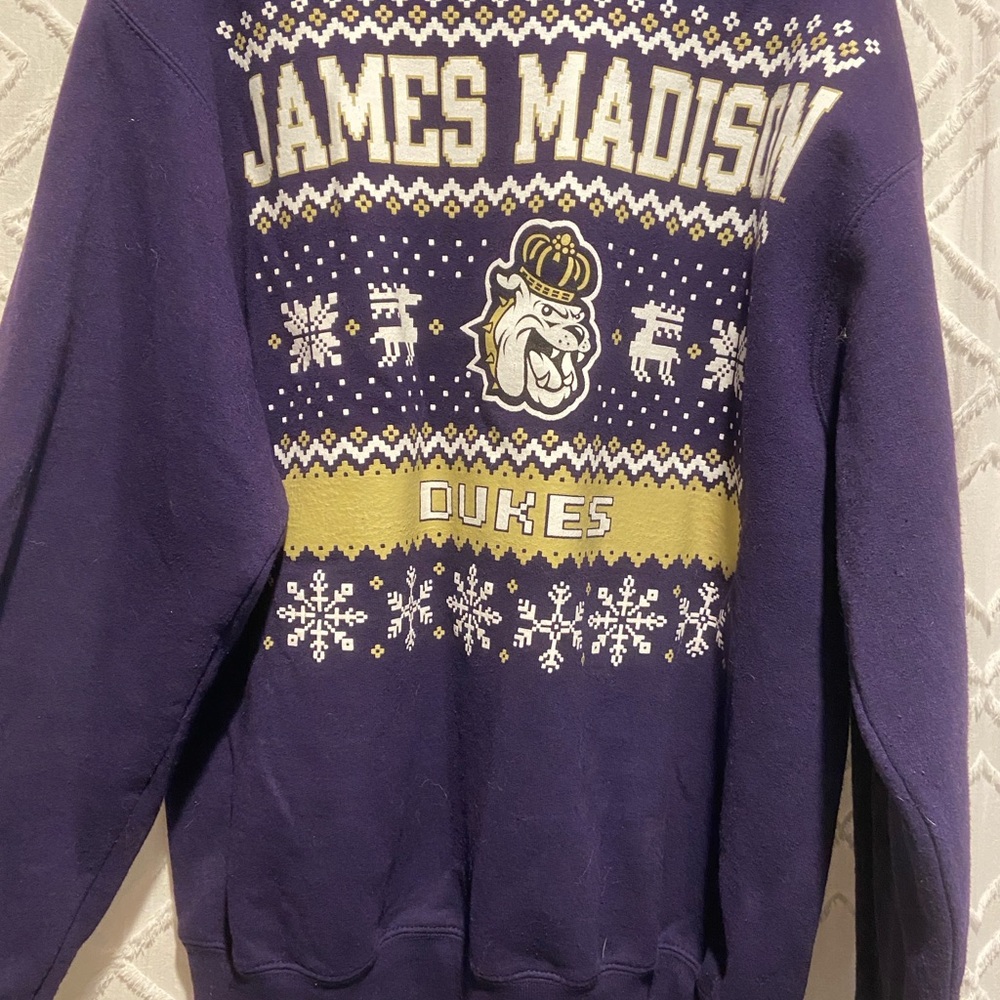 Champion Purple and Gold Sweater